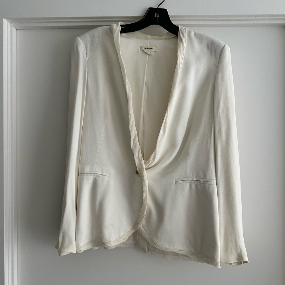 Selling Helmut Lang blazer in size 0 in excellent condition